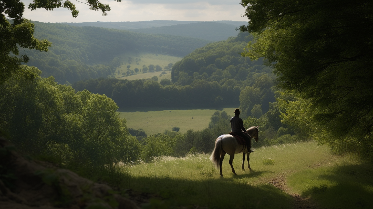 Quelles sont les meilleures routes de randonnée à cheval en Dordogne 