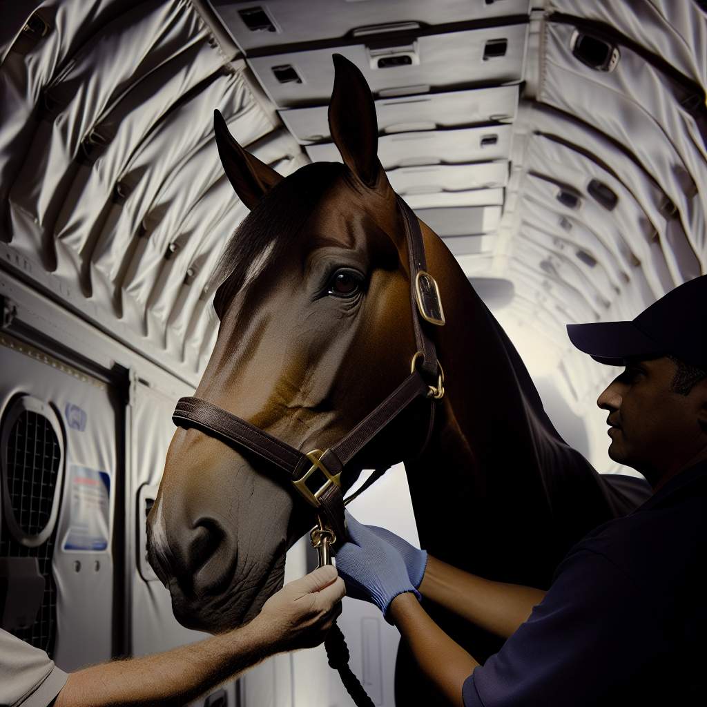 Comment organiser un voyage pour vos chevaux en avion