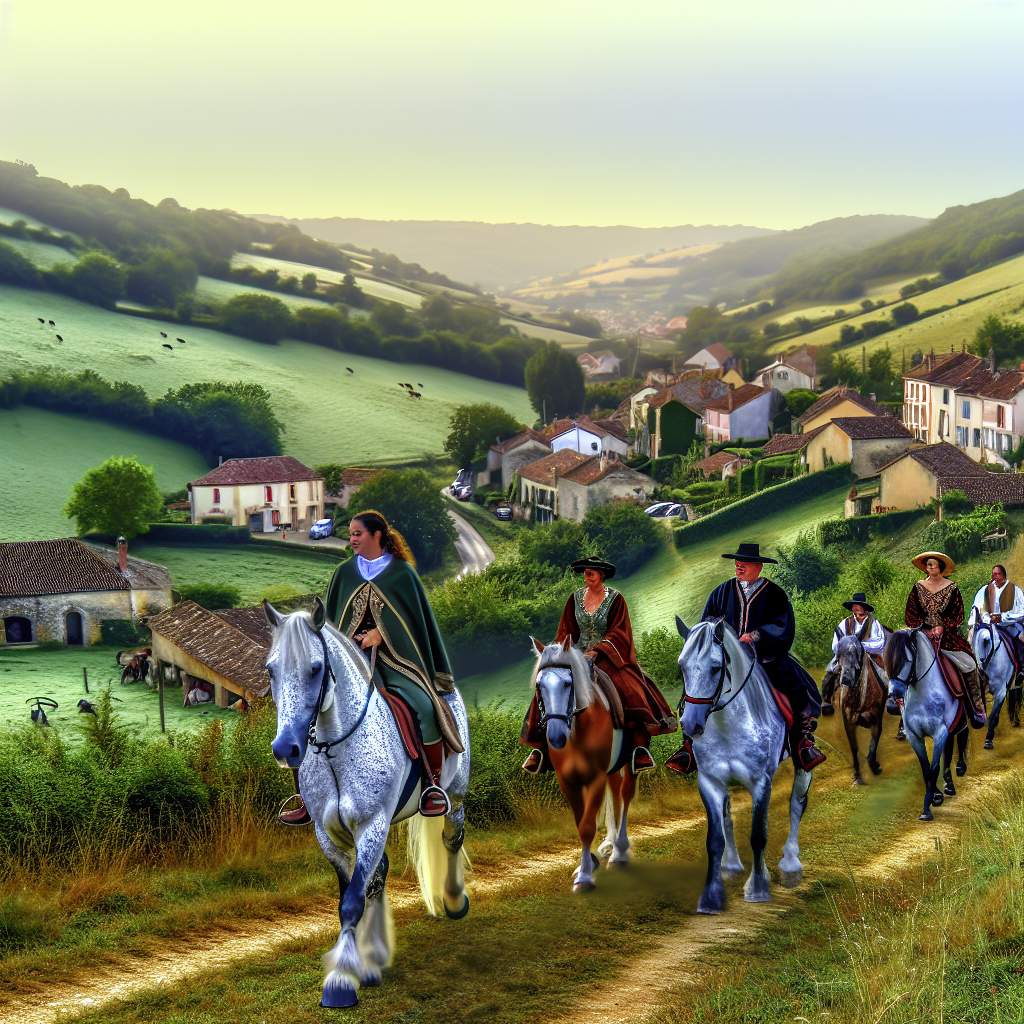 Découvre l'aventure du voyage à cheval en France