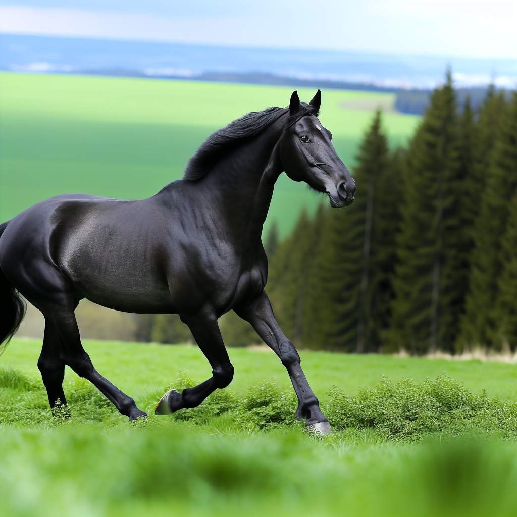 Découvre les splendeurs de la randonnée à cheval noir
