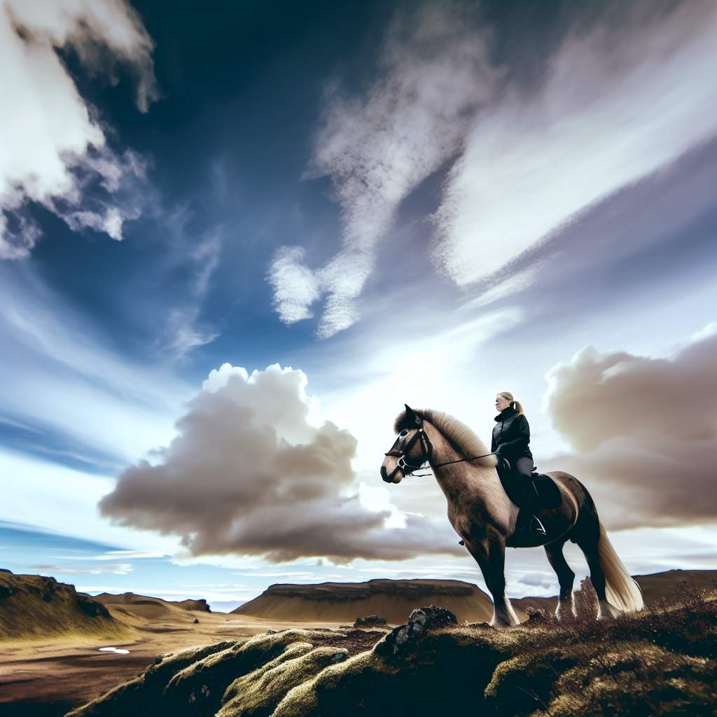 Découvrez l'expérience unique de la randonnée à cheval en Islande