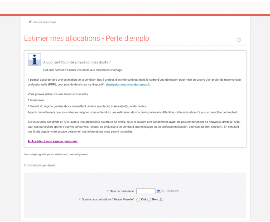 simulez gratuitement vos droits au chômage en quelques clics et obtenez une estimation précise de vos indemnités sans engagement.